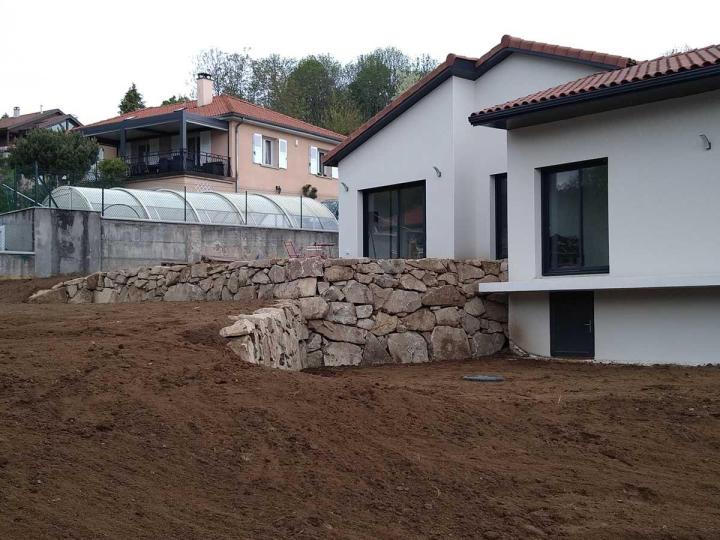 Travaux d'enrochement Les Ancizes-Comps