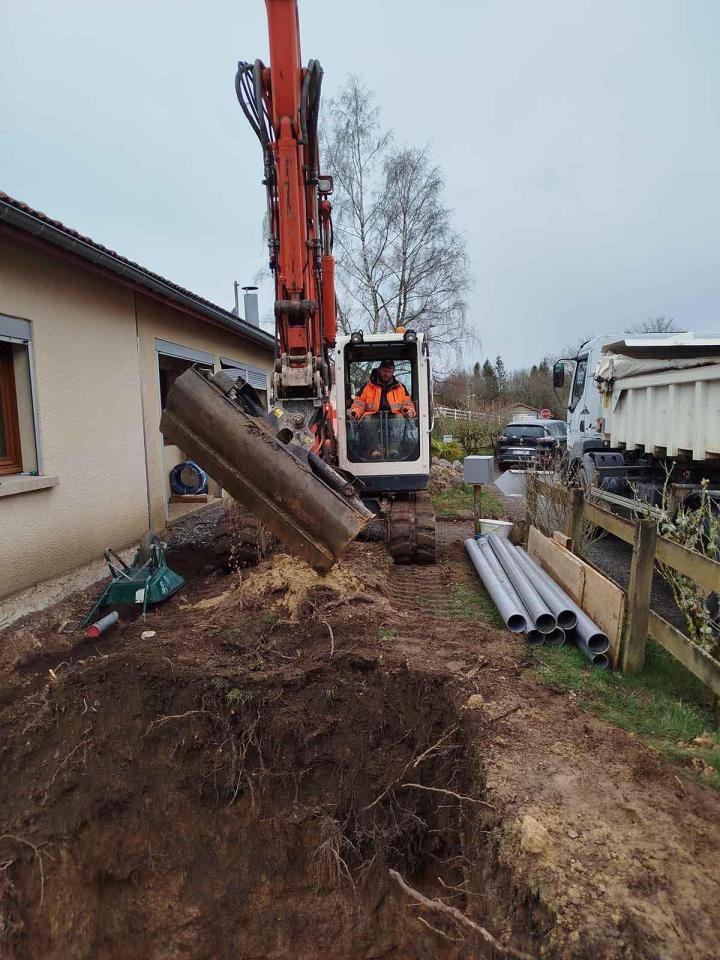 Travaux de terrassement Les Ancizes-Comps